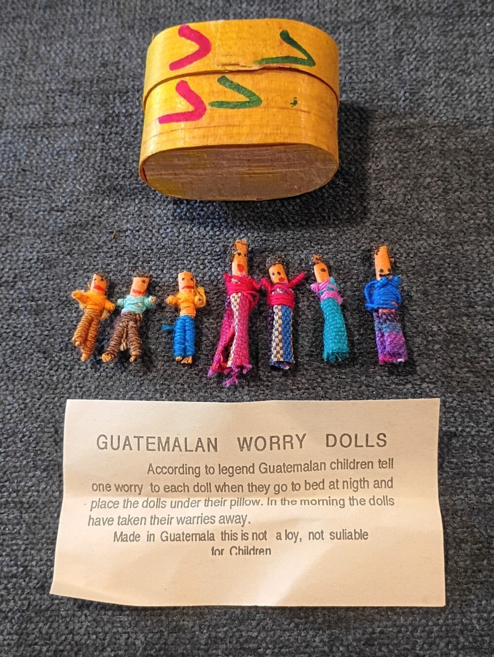 Guatemalan Worry Dolls